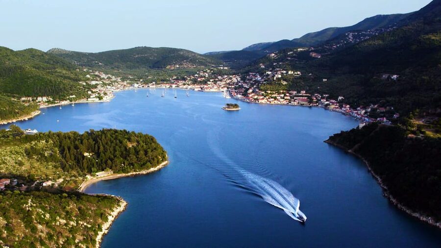 Ithaca Island Tour with Bus & Cruise with Swim Stops - The early pickup and ferry crossing