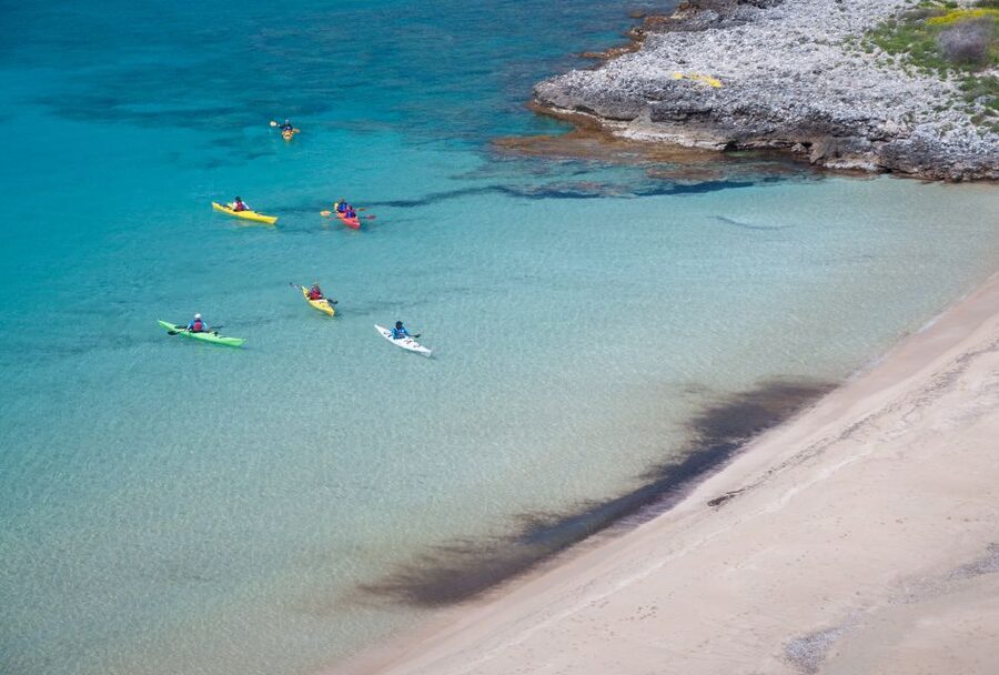 Kardamyli: Sea Kayaking With Lunch - The possible run to Kalogria Beach