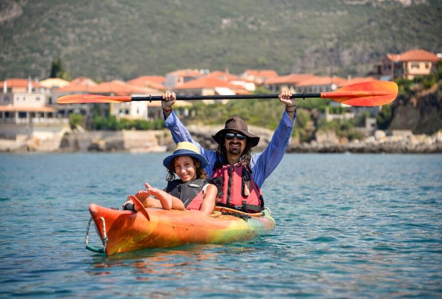 Kardamyli: Sea Kayaking With Lunch - Paddling past coves and rock gardens