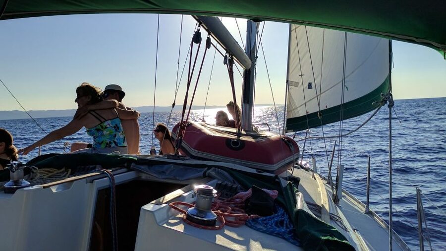 Kassandra: Sunset Sailing Boat Tour of Secluded Coves - Who will enjoy this Kassandra sunset sail