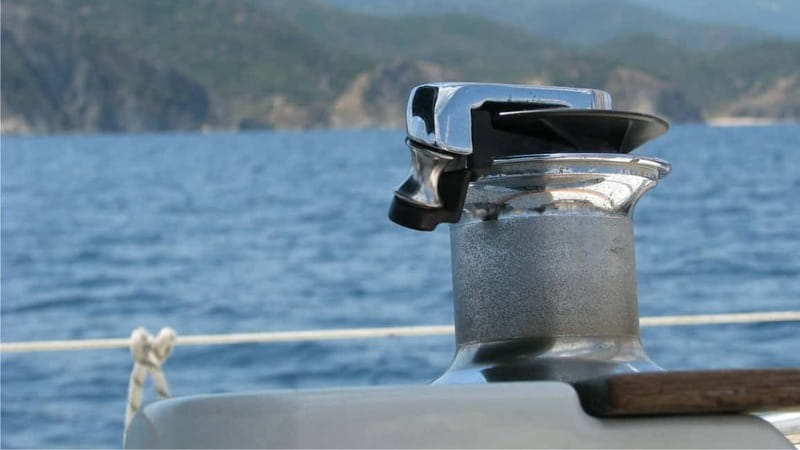 Kassandra: West Sithonia Coves and Islets Sailboat Tour - Kamenos, the prettiest swim stop