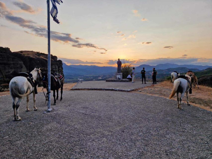 Kastraki: Meteora Morning Horse Riding with Monastery Visit - Seeing Meteora from horseback