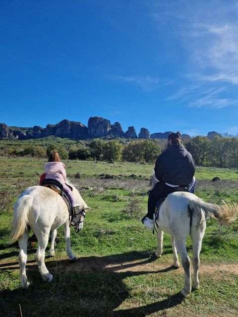 Kastraki: Meteora Morning Horse Riding with Monastery Visit - The early morning setting around the rock pillars