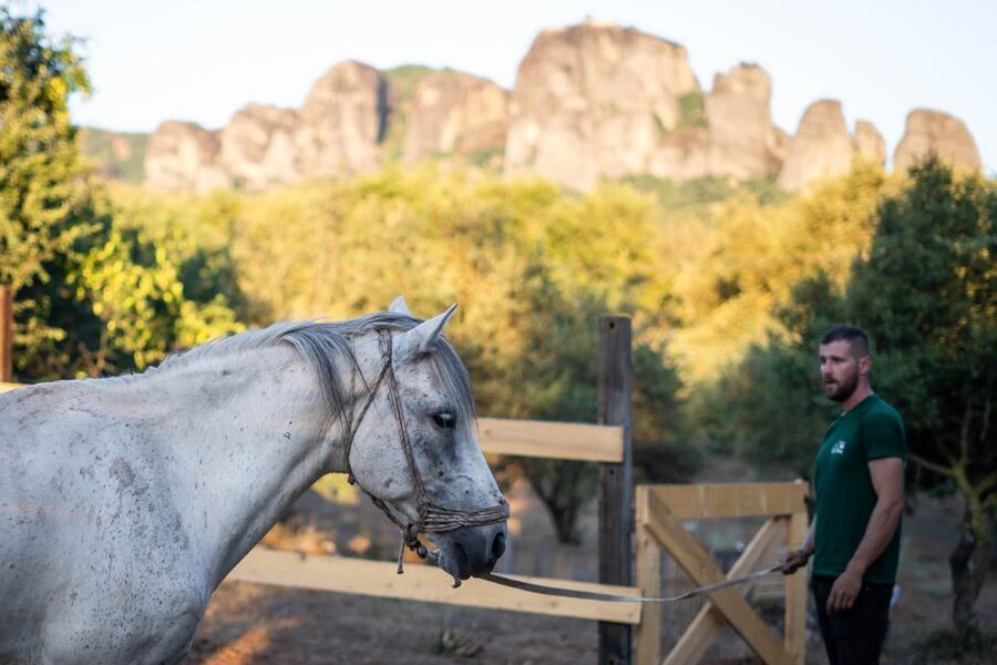 Kastraki: Meteora Sunset Horseback Riding - Stories about monks, stone, and local life