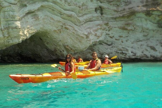 Kayak Trip to Hidden blue Cave, with lunch & fruits. - Paddling the Ionian coast
