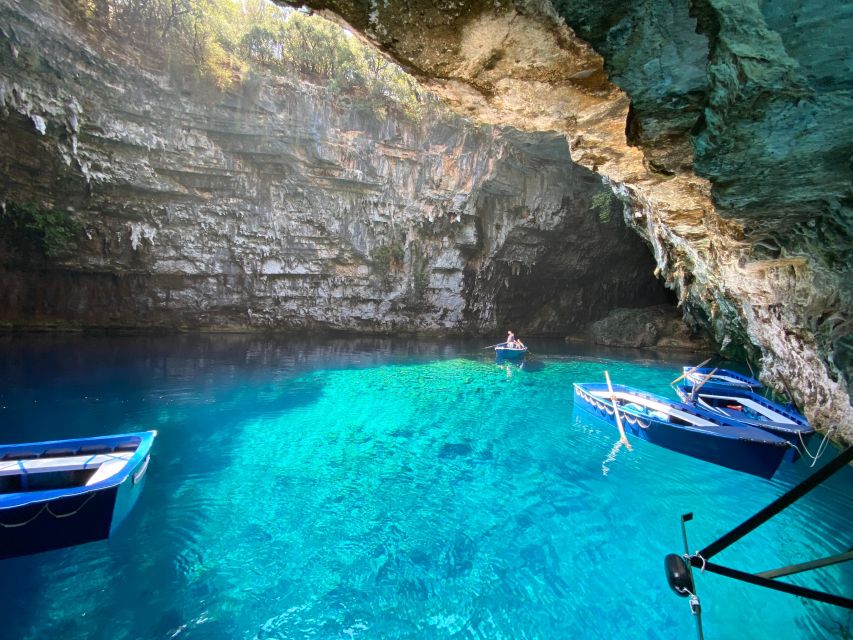Kefalonia: Island Highlights Bus and Boat Tour with Lunch - Agia Efimia and the change from road to sea
