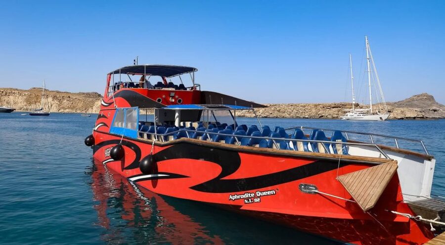 Kiotari, Lardos, Lindos: High Speed Boat Trip to Rhodes Town - The 90-minute ride north along the east coast
