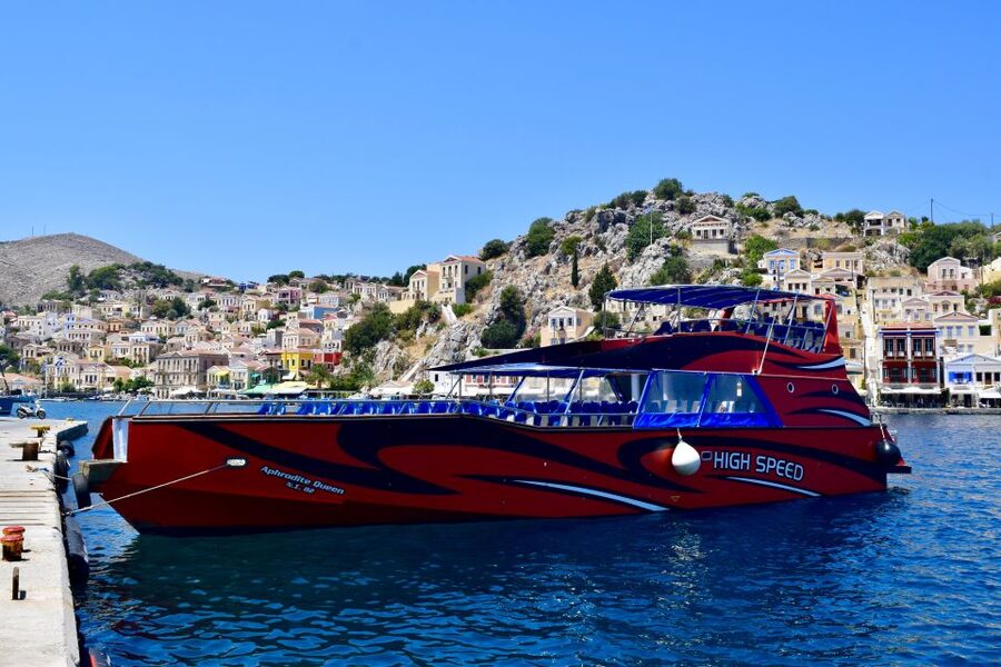 Kiotari, Lardos, Pefkos, & Lindos: Speedboat to Symi Island - Should you book the Aphrodite Princess to Symi?