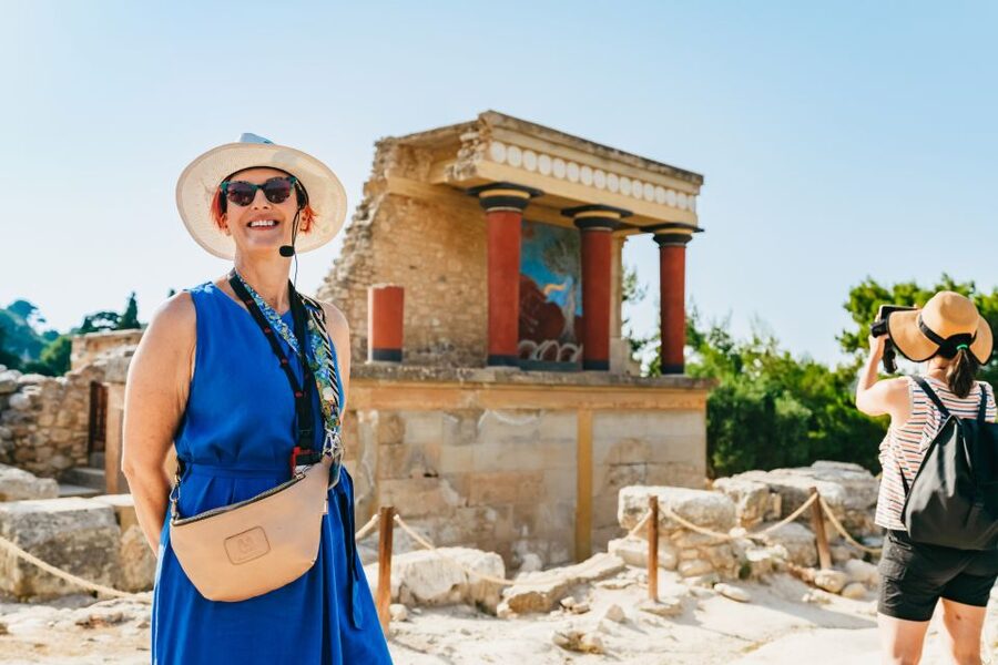 Knossos: Knossos Palace Skip-the-Line Guided Walking Tour - Timing your visit for heat and crowds