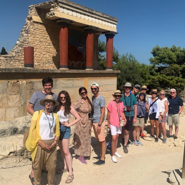 Knossos Palace Guided Walking Tour (Without Tickets) - Seeing the throne area and royal rooms