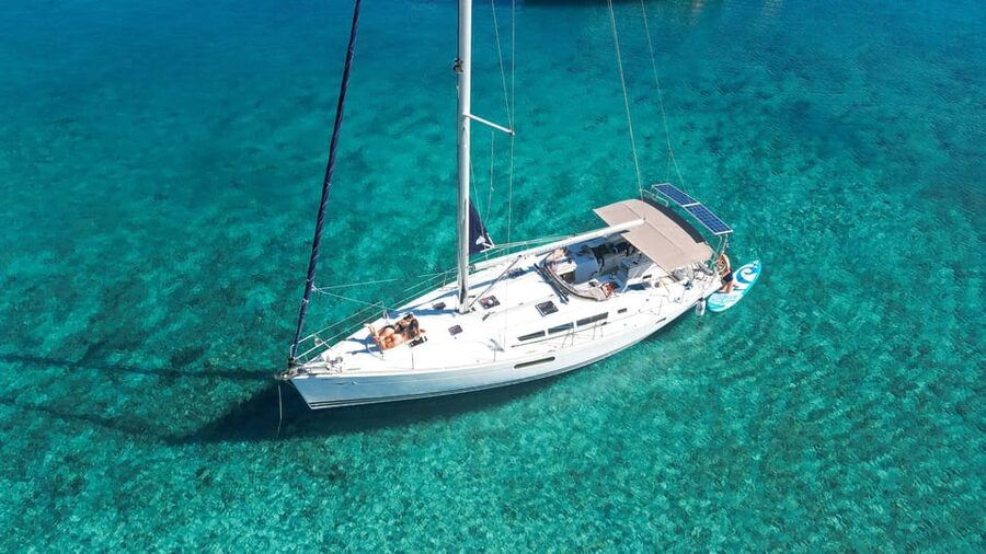 Kolimvari: Sailing Cruise with Meal & Water Activities - One hour along Chania’s north coast