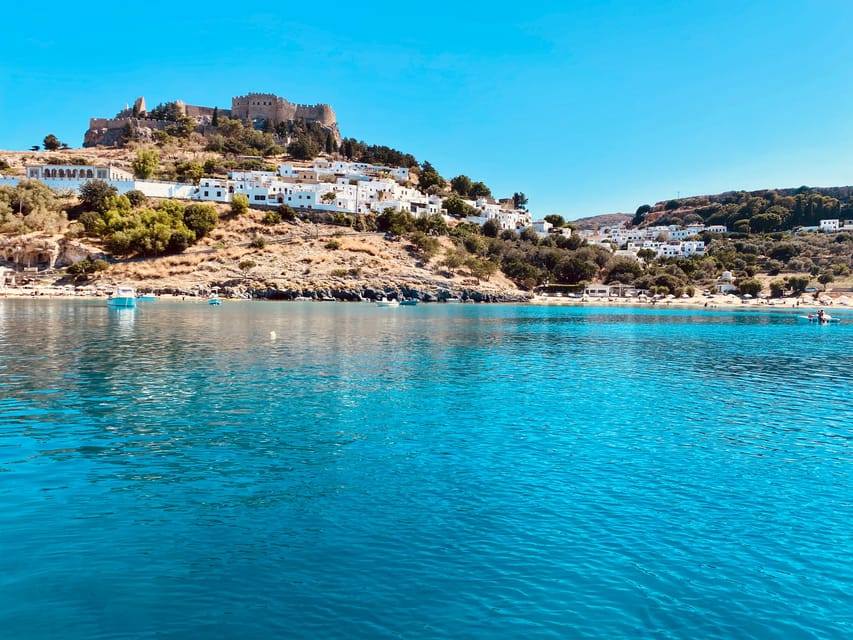 Kolymbia: Day Cruise to Lindos with 2 swimming stops - What the $31.62 price really covers