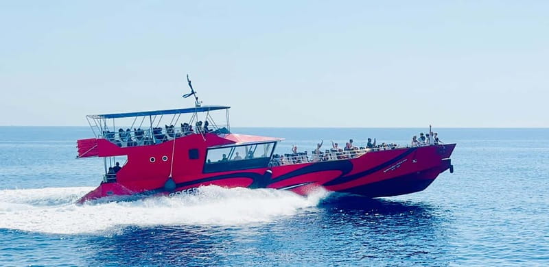 Kolymbia: High-Speed Boat to Symi Island & St George's Bay - The high-speed ride to Symi
