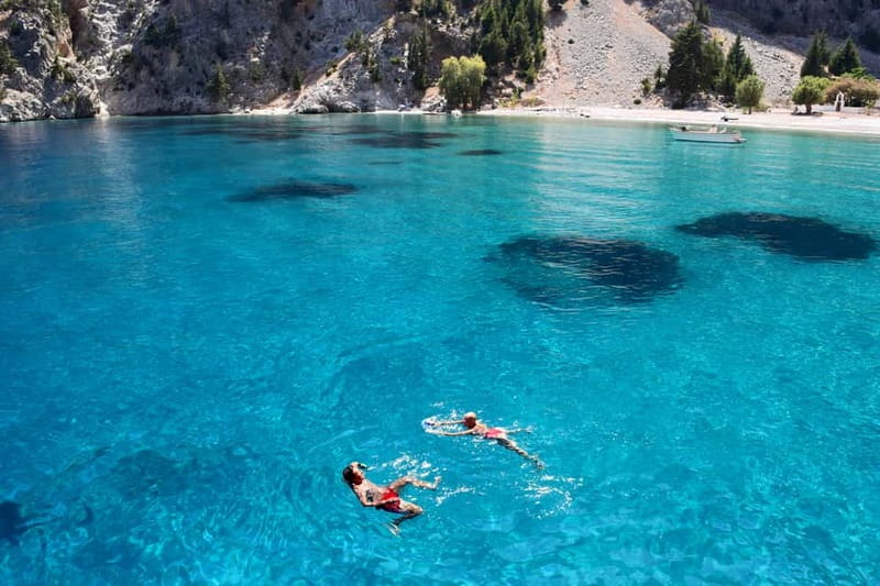 Kolymbia: High-Speed Boat to Symi Island & St George's Bay - First look at Symi Harbor