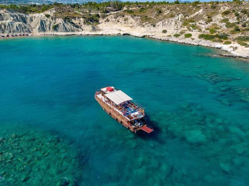 Kolympia : Transfer & Cruise to Lindos with 3 Swimming Stops - Two and a half hours in Lindos