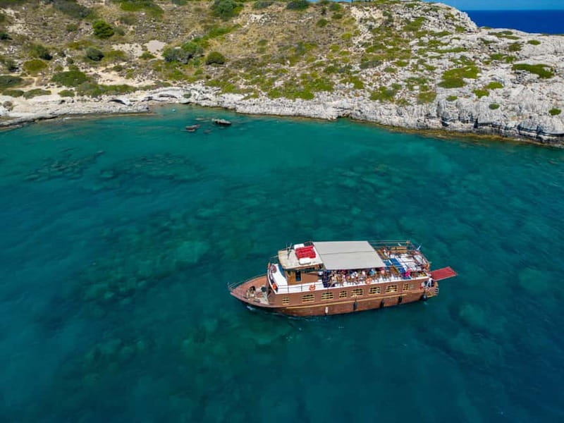 Kolympia : Transfer & Cruise to Lindos with 3 Swimming Stops - Navarone Bay, the first swim