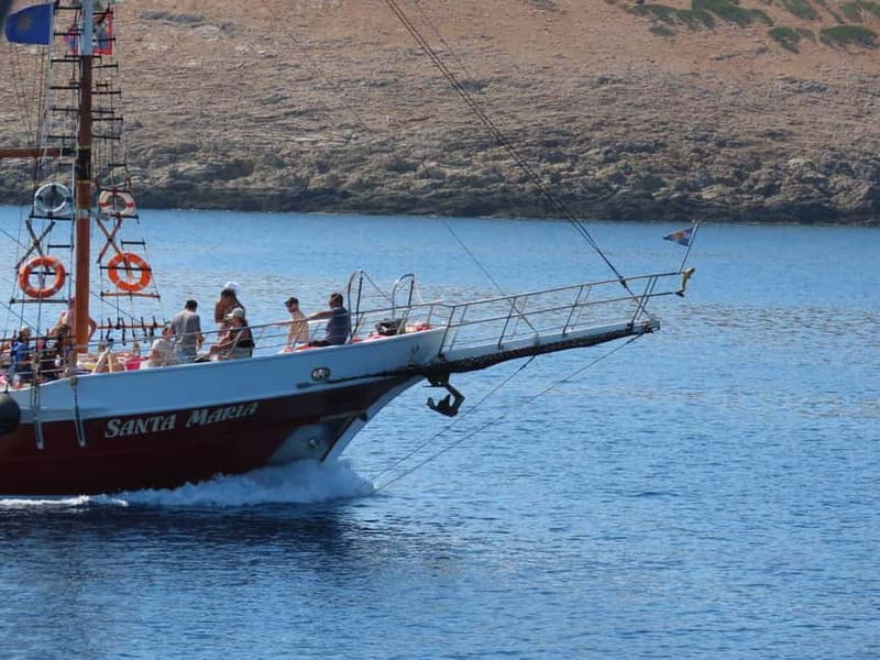 Kos: 3-Island Cruise with Greek BBQ Lunch and Swimming - Dolphin watching for about 20 minutes