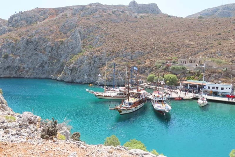 Kos: 3-Island Cruise with Greek BBQ Lunch and Swimming - Platy Island: clear water and a swimming stop
