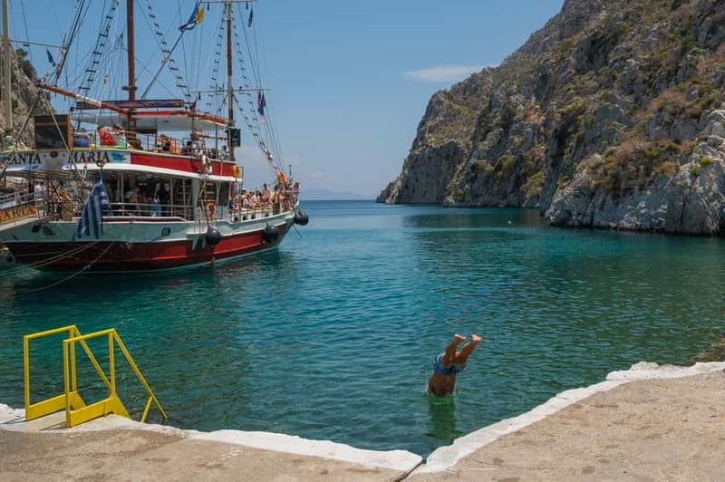 Kos 3 island cruise with Hotel Pick Up and Drop Off - Pserimos and its traditional fishing village