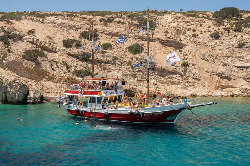 Kos 3 island cruise with Hotel Pick Up and Drop Off - The boat ride from Kos to Kalymnos