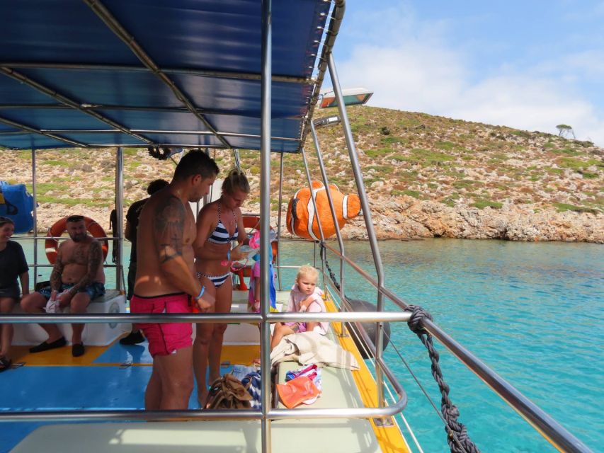Kos Town: Glass-Bottom Boat Cruise with Swimming Stops - Food, drinks, and onboard comfort