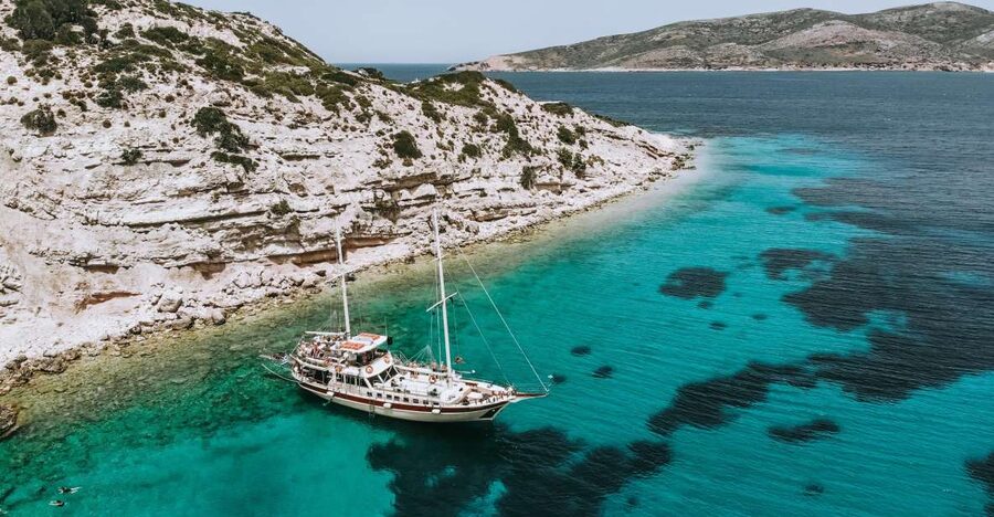 Kos Town: Kalymnos & Pserimos Day Cruise & Optional Transfer - Pserimos: A Small Island with a Long Beach Stop
