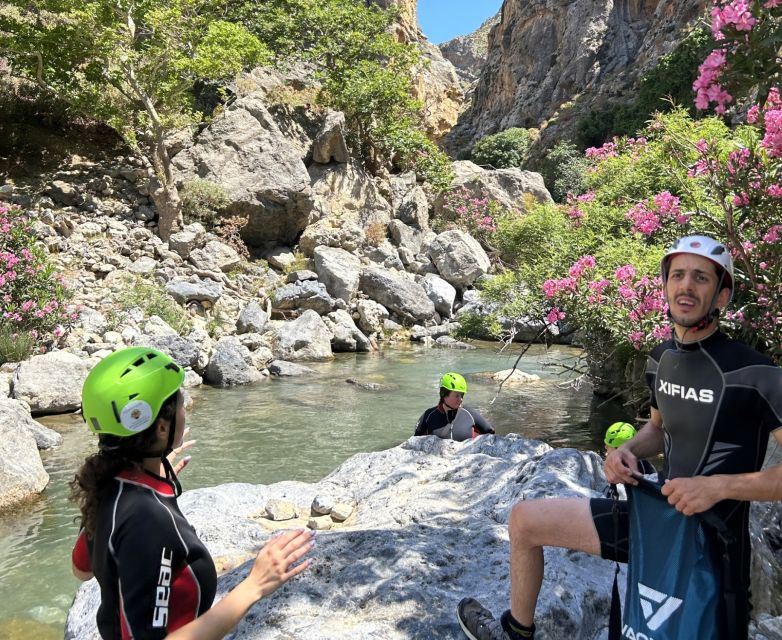 Kourtaliotiko Gorge River Trek with Lunch! Pick-up Avaliable - Leaving through the old olive grove