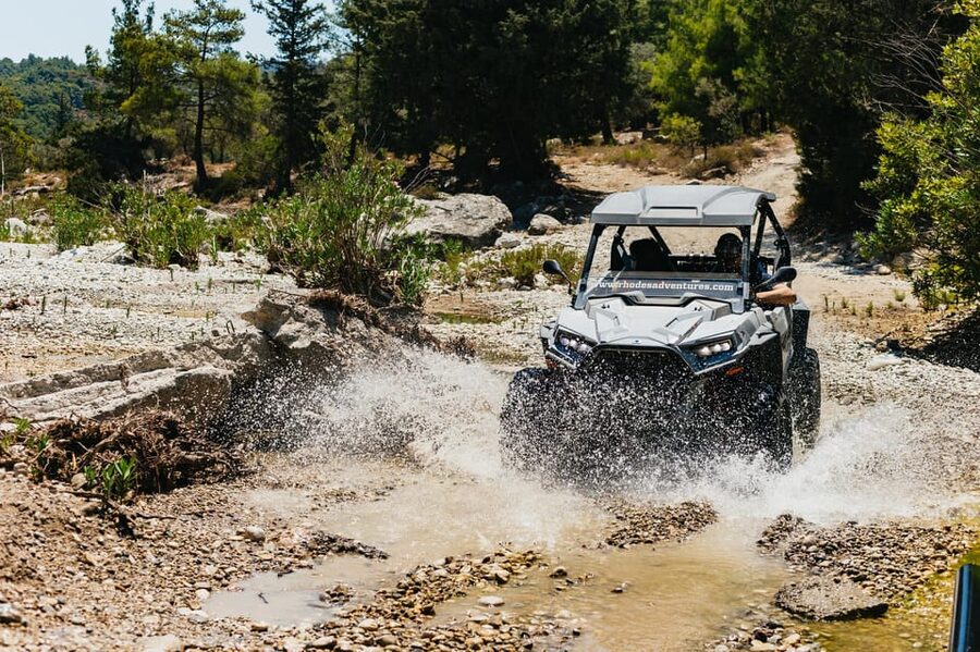 Kremasti: Rhodes 4x4 Buggy Off-Road Tour - How challenging is the driving?