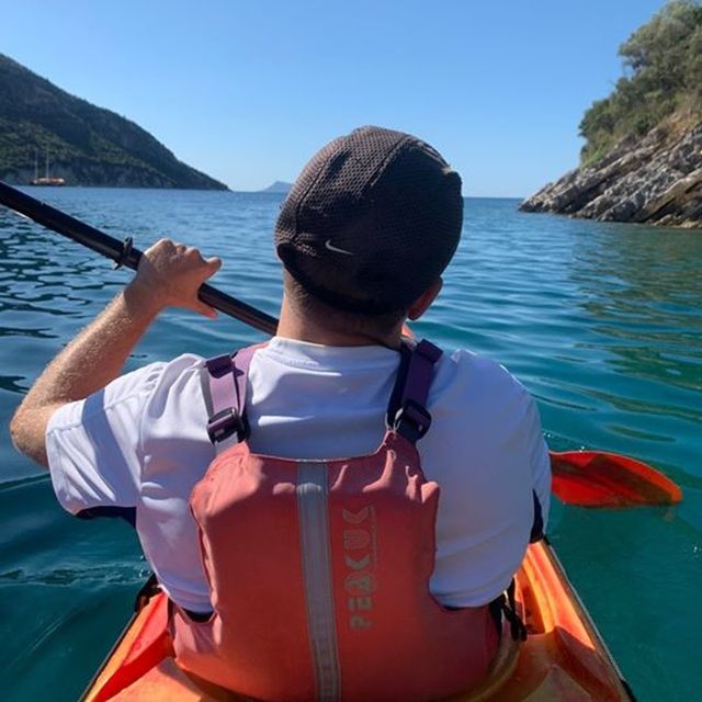 Lefkada: Hidden Blue Cave Kayak Trip with Lunch & Fruits - Is $58 good value?