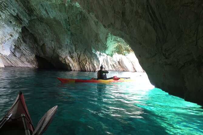 Lefkada Kayak : Explore Blue Cave with a Taste of Greece - Snorkeling, swimming, and the Ionian Sea