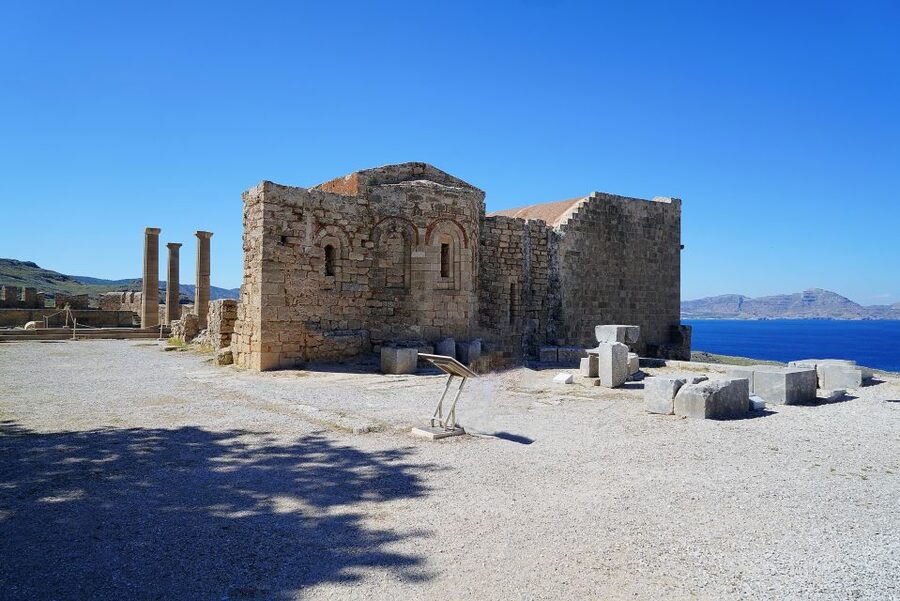 Lindos Acropolis: 3D Representation & Audio Self-Guided Tour - How to prepare for a hot, screen-based visit
