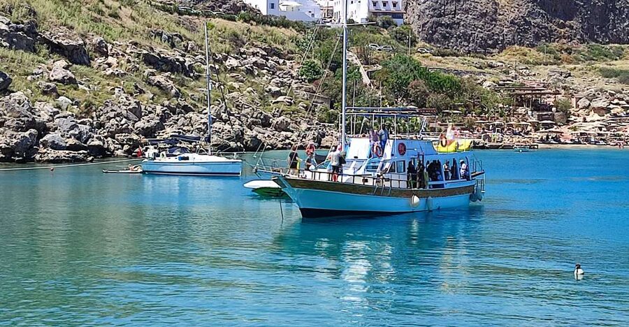 Lindos: Rhodes South-East Coast Cruise with Swim Stops - Practical tips before you go