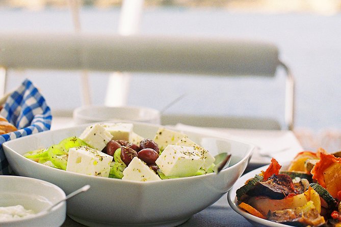 Luxury Catamaran Cruise from Athens with Traditional Greek Meal and BBQ - Leaving Athens behind at Alimos Marina