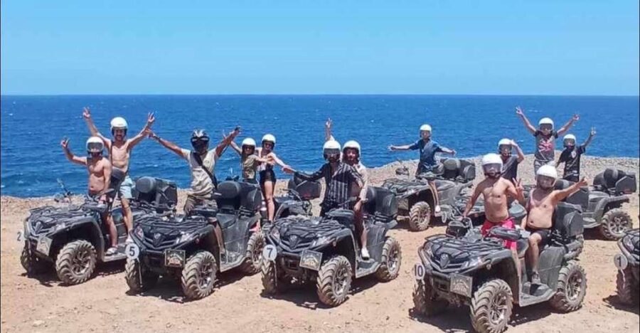 Malia: Off-Road Quad Safari Tour with Lunch and Transfers - Neapolis and the first chance to swim
