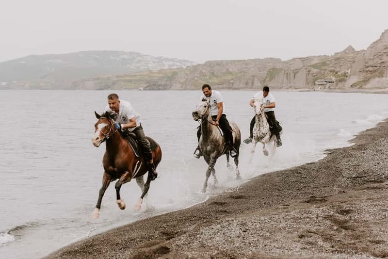 Megalochori: Horseback Riding Tour for Experienced Riders - From the coast into volcanic ravines