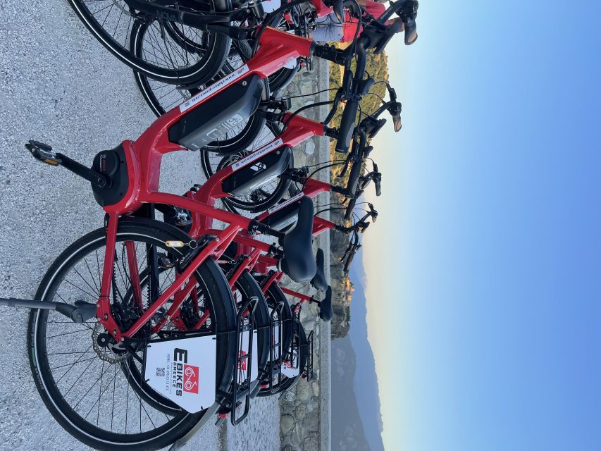 Meteora: E-Bike Epic Sunset Tour With Local Guide & Drink - Passing all six monasteries from the mountain road