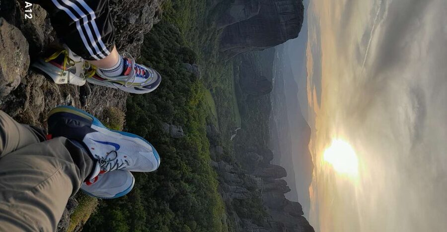 Meteora: E-Bike Epic Sunset Tour With Local Guide & Drink - The sunset viewpoint above the valley