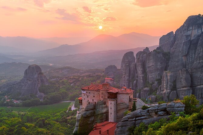 Meteora Full Day Private Tour from Athens including Lunch - Visiting three monasteries above the plain