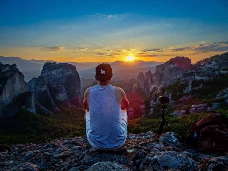 Meteora: Majestic Sunset Tour & Monasteries with Local Guide - St Stephen’s Monastery and the first big view