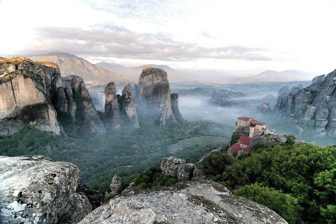 Meteora Monasteries & Caves DayTrip from Athens with Greek Lunch - The Hermit Caves and Saint Nicholas Badovas