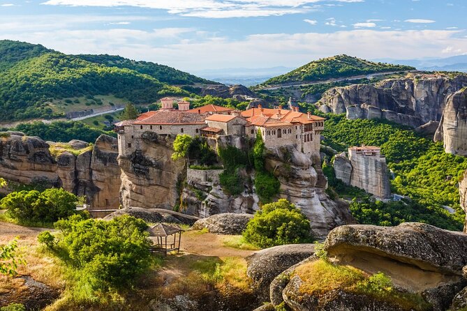 Meteora: Morning Half Day Sightseeing and Monasteries Tour - St. Nicholas Anapavsa and Rousanou: the first mountain views