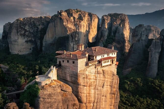 Meteora: Panoramic Morning Small Group Tour with Local Guide - St. Nicholas Anapavsa and the first glimpse of monastic life