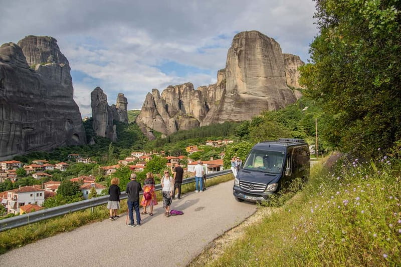 Meteora: Sunset Small Size Tour with Monastery & Caves visit - Inside one active monastery