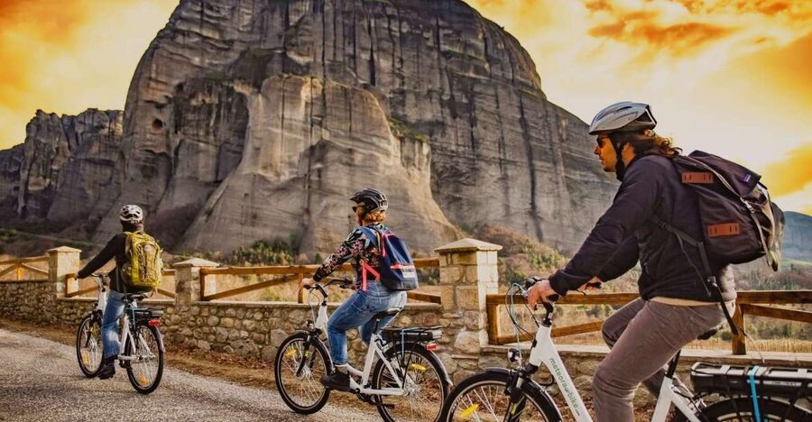 Meteora Sunset Tour on E-bikes - Why an e-bike is a smart way to see Meteora