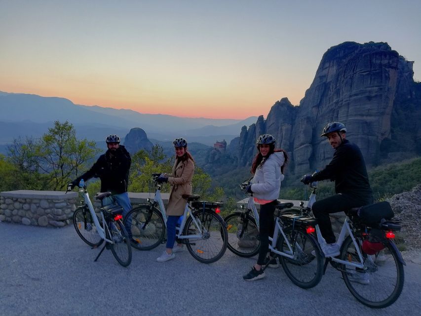 Meteora Sunset Tour on E-bikes - The sunset viewpoint