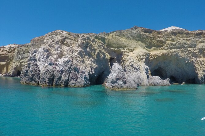 Milos: Half-Day Speedboat Cruise to Kleftiko with snorkeling tour - Snacks, drinks, and practical comfort