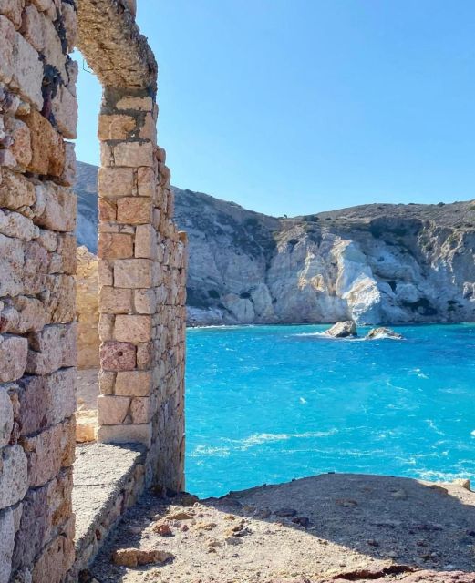Milos Instagram Tour - Firopotamos, Calm Water, and White Churches