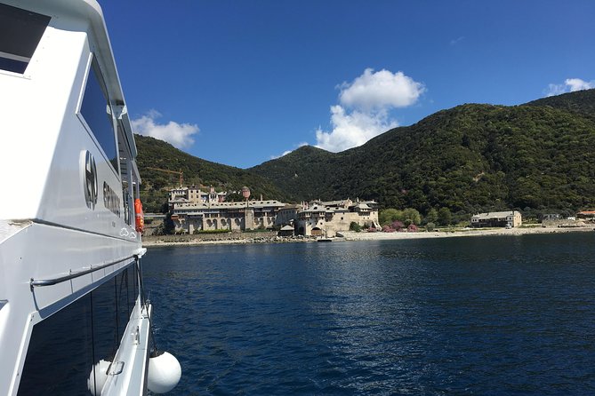 Mount Athos & visit Ammouliani's island (mixed cruise) - What the multilingual commentary adds