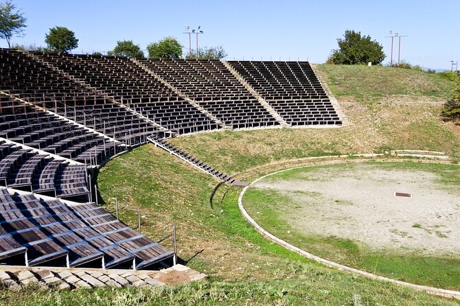Mount Olympus And Dion Full-Day Tour From Athens By Train - Platamonas Castle above the Tempe route