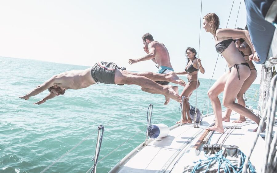Mykonos: Delos and Rhenia Full-Day Sailing Cruise with Meal - Rhenia’s coves and a long swim stop